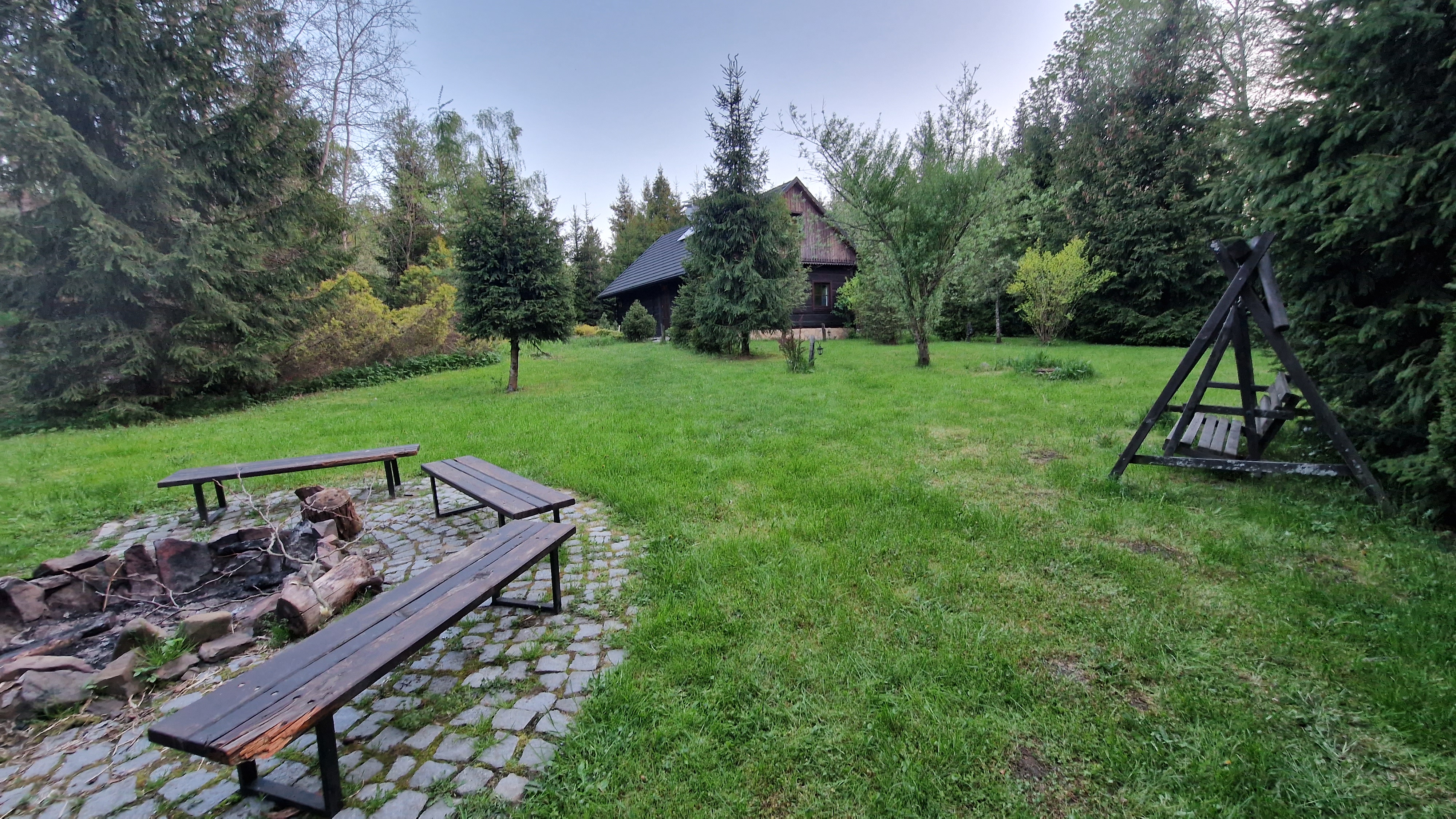 Krajobraz z Połoniny Wetlińskiej blisko Wetliny